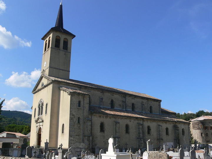 Jaujac - Eglise Saint-Bonnet ©OTASV