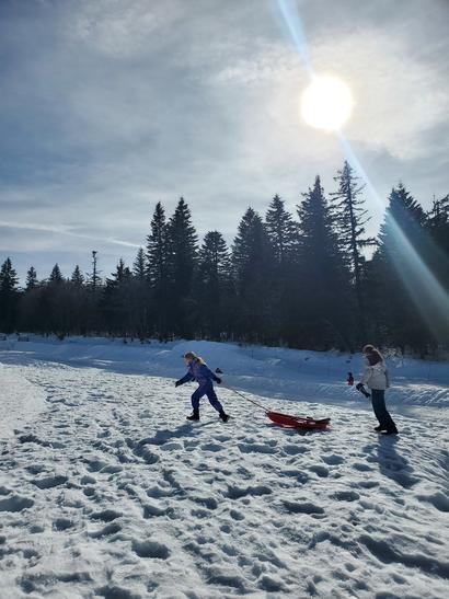 LA PISTE DE "LUJEU" - LE GOULET LA PISTE DE "LUJEU" - LE GOULET